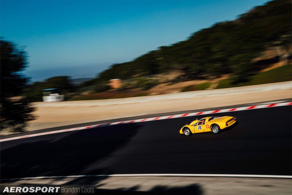 Jeff Zwart Porsche 906 Carerra 6 at Rennsport Reunion 7