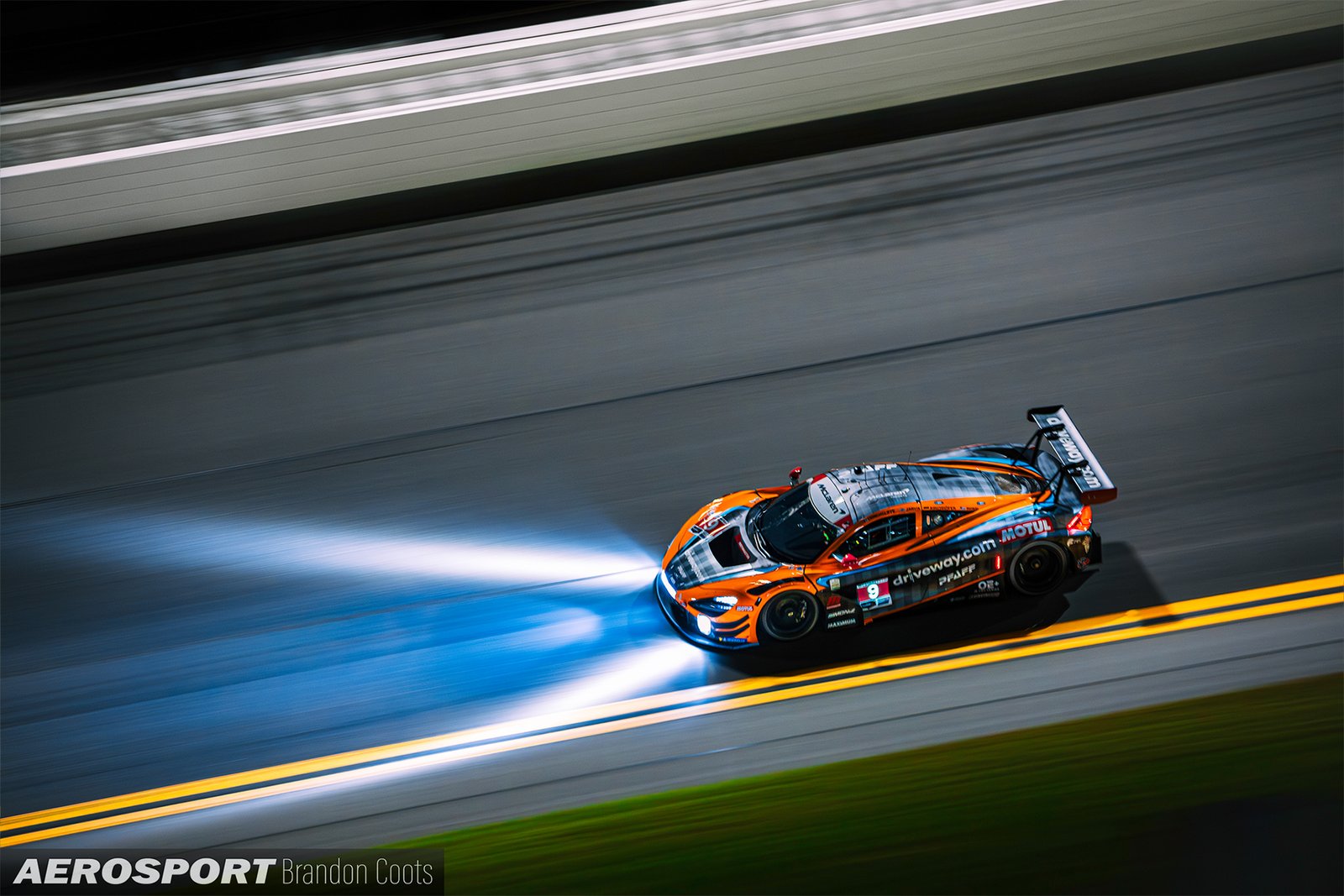 Pfaff Motorsport Mclaren 720s GT3 EVO at IMSA Rolex 24 at Daytona 2024