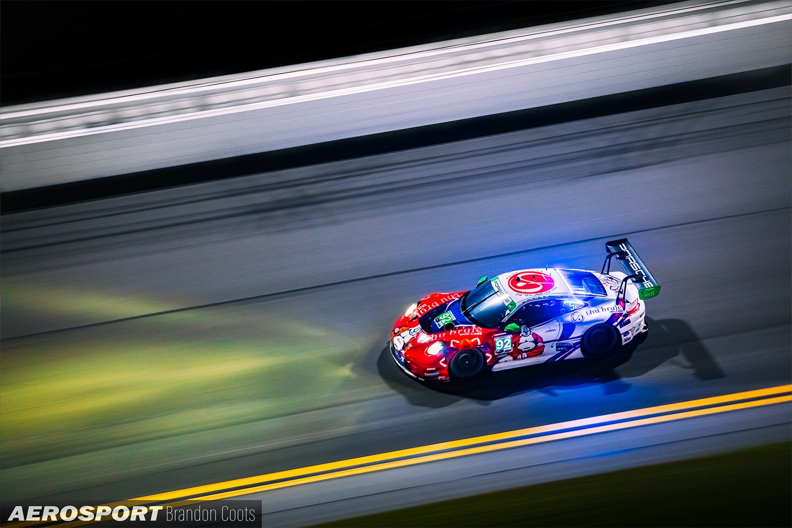 #92 Riley Motorsport Porsche 911 992 GT3R at IMSA Rolex 24 at Daytona 2024