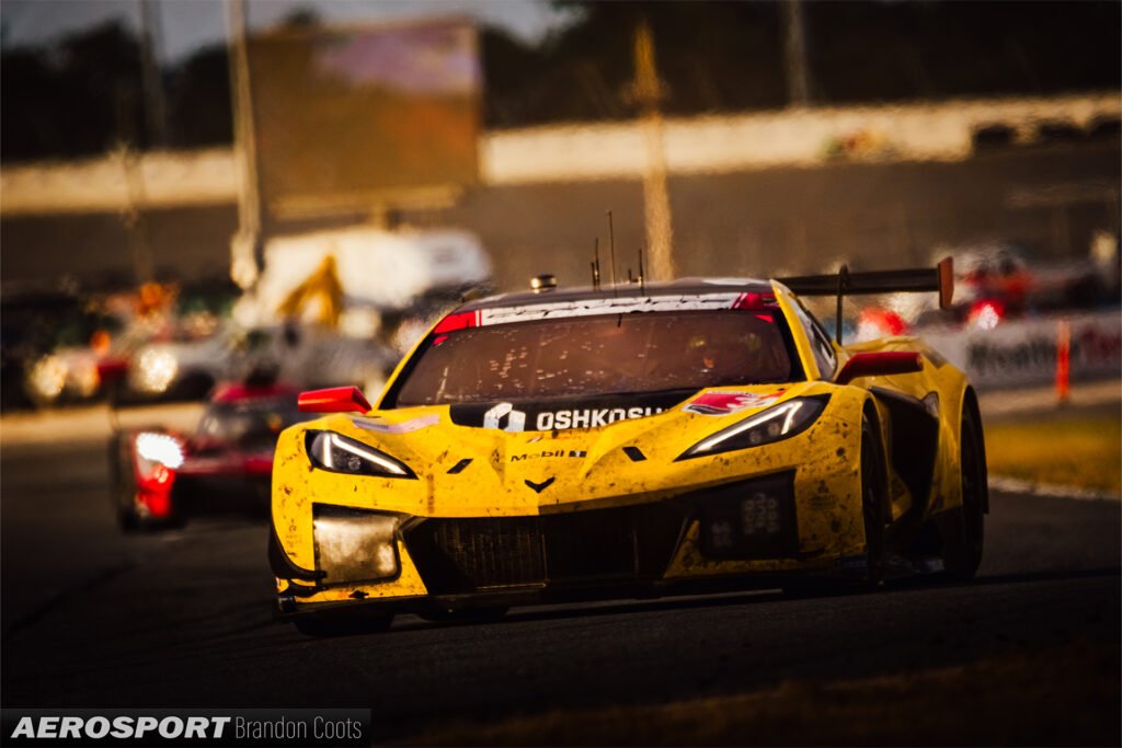 Pratt Miller Motorsport Corvette C8 Z06 GT3 at IMSA Rolex 24 at Daytona 2024