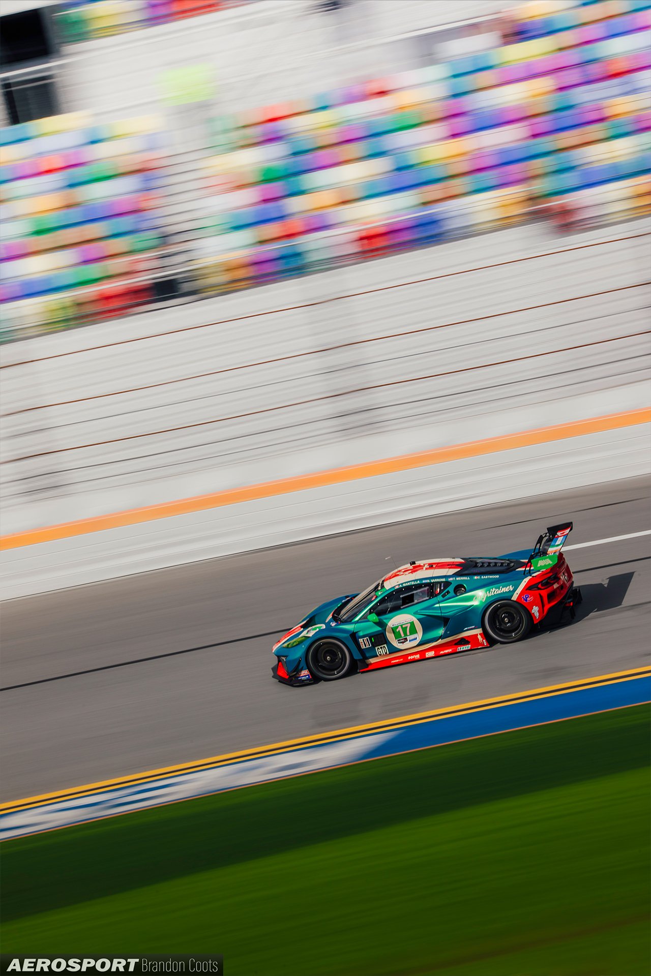 #17 Corvette C8 Z06 GT3 at IMSA Rolex 24 at Daytona 2024