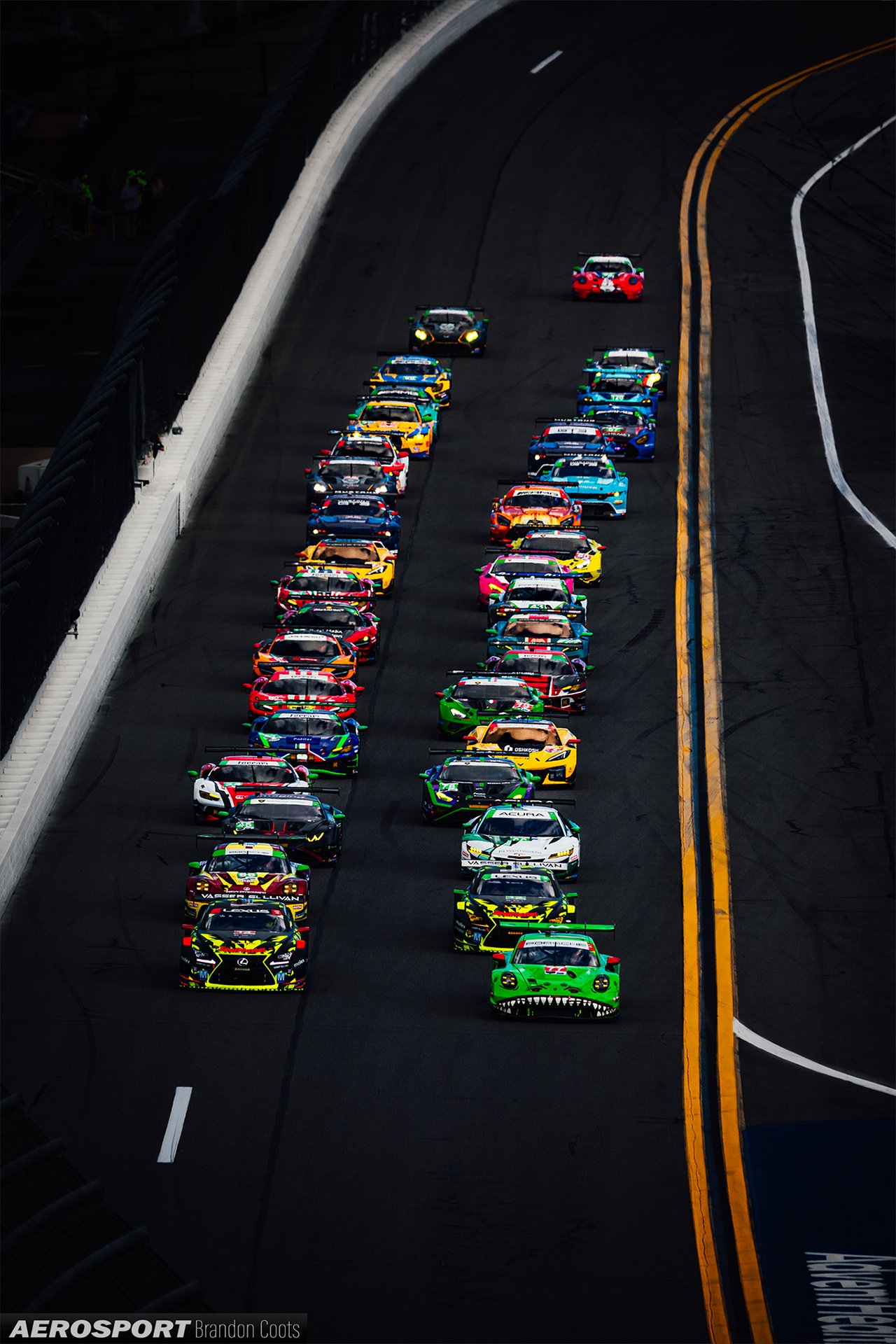 IMSA Rolex 24 at Daytona 2024 GTD and GTD Pro Start