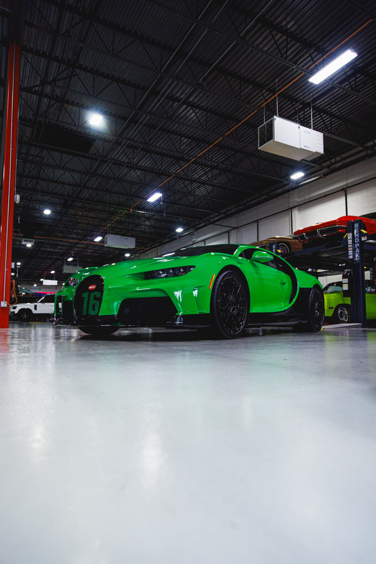Bugatti Chiron Super Sport in Viper Green